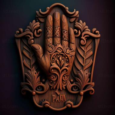 3D model Hand of Fate 2 game (STL)